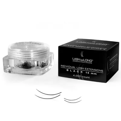 Silk Lashes Black LASH beLONG 14mm