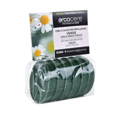 Hot Wax Disc - Velour Green