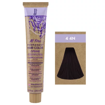 Permanent Hair Color JJ's All Free 100ml