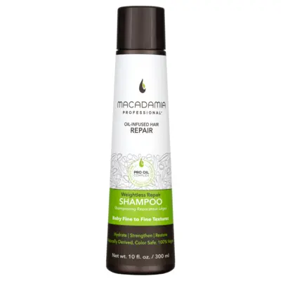 Šampon za rekonstrukciju tanke kose MACADAMIA Weightless Repair 300ml