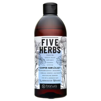 Hidratantni šampon za suvu i oštećenu kosu - Five Herbs