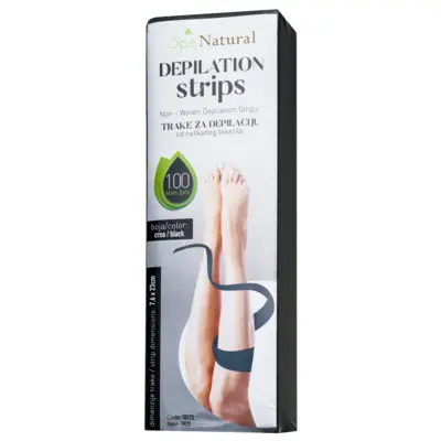 Depilation Strips SPA NATURAL SN25 Black 100pcs