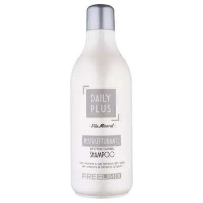 Shampoo for Chemically Treated Hair Garlic Extract FREELIMIX Daily Plus Vita Mineral 1000ml