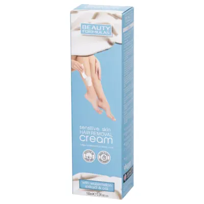Depilatory Cream for Sensitive Skin - With Watermelon Extract and Oat