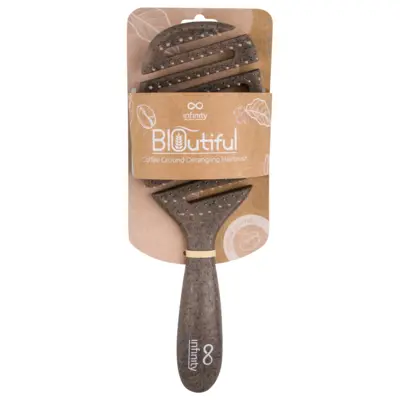 Detangling Hairbrush INFINITY BIOutiful Coffee Ground INF313