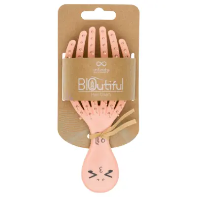 Mini Hair Brush INFINITY BIOutiful Light Orange INF312