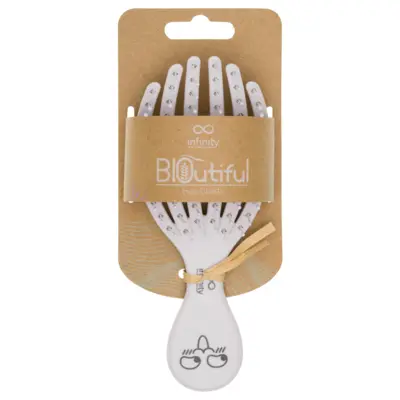 Mini Hair Brush INFINITY BIOutiful Light Purple INF311