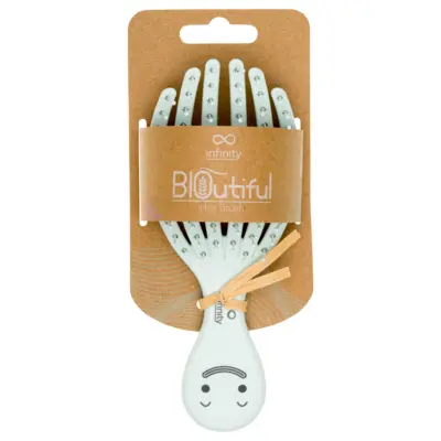 Mini Hair Brush INFINITY BIOutiful Light Blue INF309