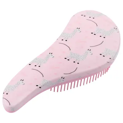 Detangling Hairbrush - Tangle No More - Llamas