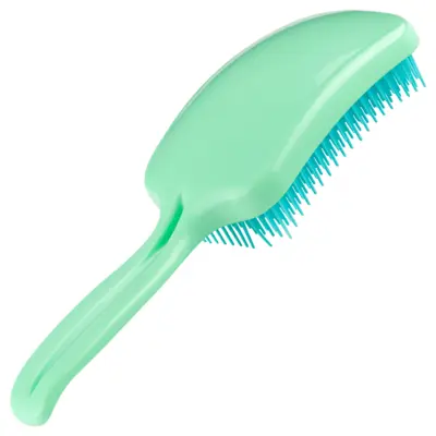 Hairbrush Smooth Detangling INFINITY Hairfection Green-Blue