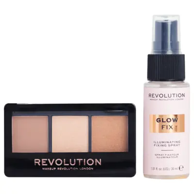 Gift Set MAKEUP REVOLUTION Mini Contour & Glow
