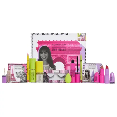 Makeup Gift Set MAKEUP REVOLUTION Emily in Paris 12 Jours De Paris