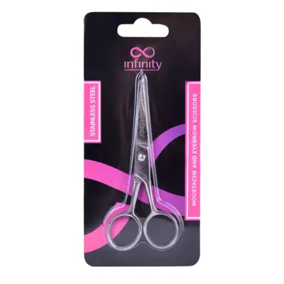 Moustache and Eyebrow Scissors INFINITY INF042