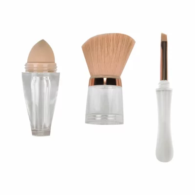 Makeup Brush & Sponge Set 3in1 CALA Complexion Trio Angled
