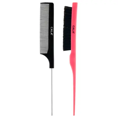 Comb and Hair Brush Set - Styling Duo