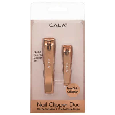 Nail Clipper Duo Rose Gold