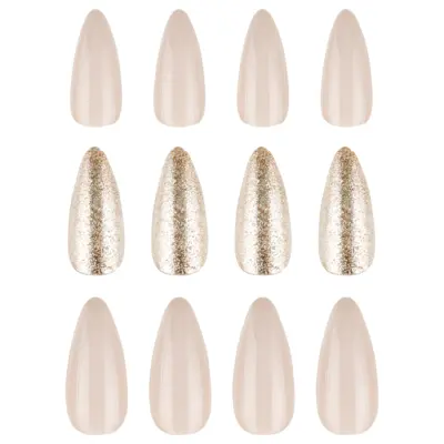 Set of press-on tips CALA Glam Couture Glitter