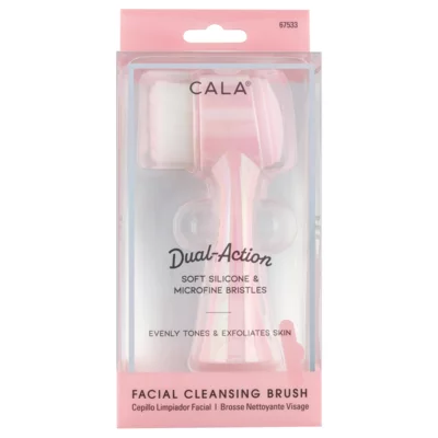 Facial Cleansing Brush CALA Iridescent Pink