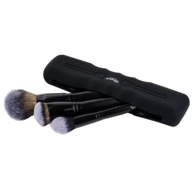 Silicone Makeup Brush Holder - Black