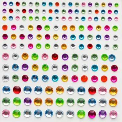 Hair Rhinestones INFINITY INF556 Multicolored