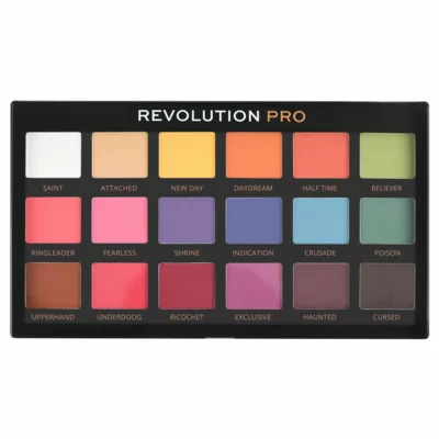Eyeshadow Palette REVOLUTION PRO Regeneration Trends Mischief Mattes