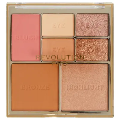 Eye & Cheek Palette REVOLUTION PRO Iconic Light Medium 12g
