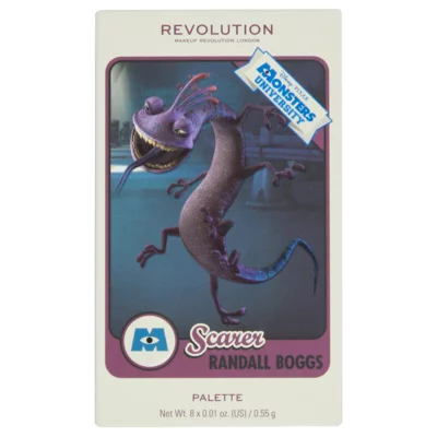 Palette of Shadows and Pigments MAKEUP REVOLUTION Monsters University Randall Boggs