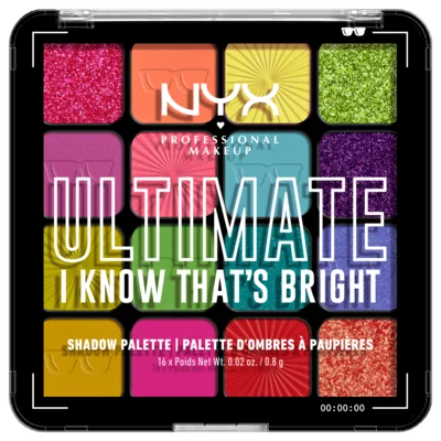 Shadow Palette NYX Professional Makeup Ultimate I Know That's Bright