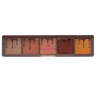 Shadow Palette I HEART REVOLUTION Mini Chocolate Fudge