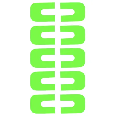 Anti-Overflow Sticker ASN-AOS-1G Green 10pcs