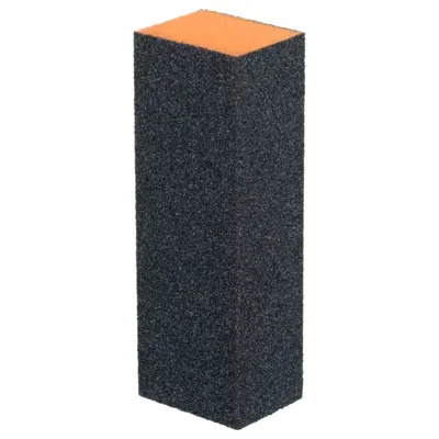 Block Nail File ENS Orange/Black 100/180
