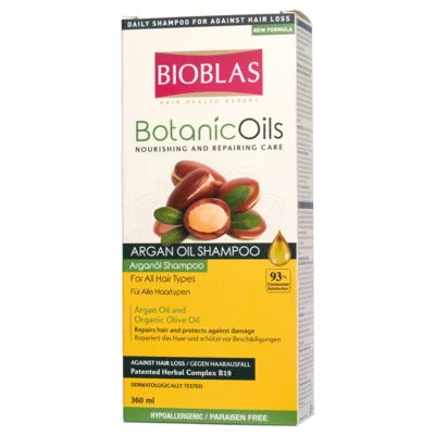 Anti Hair-Loss Prevention Shampoo - Argan and Olive Oil