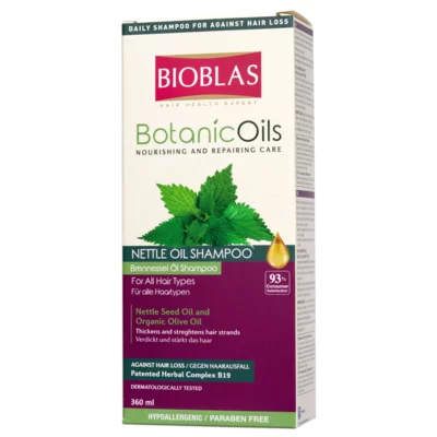 Anti Hair-Loss Prevention Shampoo - Nettle Seed Oil and Organic Olive Oil