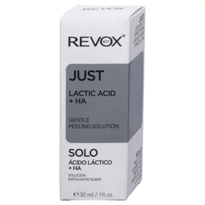 Noćni serum za blagi piling kože lica REVOX B77 Just mlečna kiselina i hijaluronska kiselina