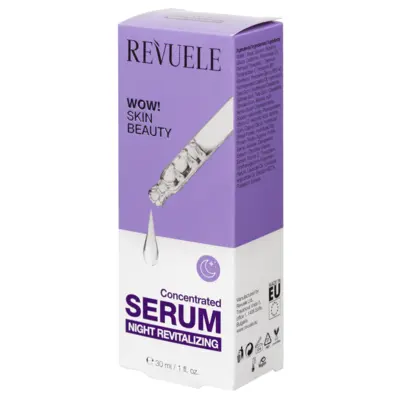 Face Serum REVUELE Wow! Skin Beauty Night Revitalizing