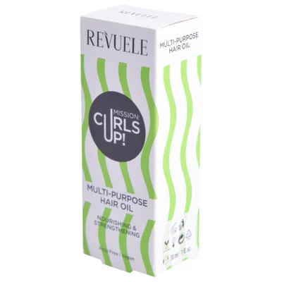 Multi-Purpose Hair Oil REVUELE Curls up!