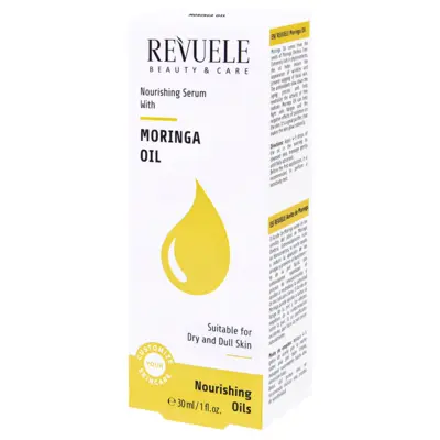 Serum za suvu kožu lica REVUELE ulje moringe 30ml