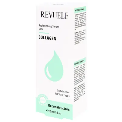 Serum za obnavljanje kože lica REVUELE Reconstructors kolagen 30ml