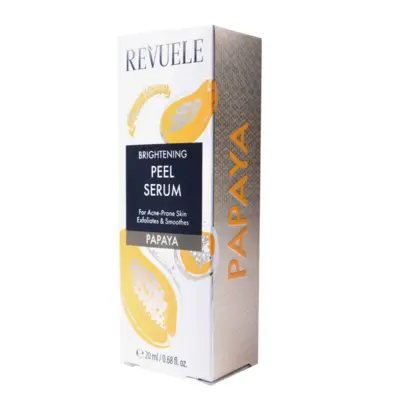 Noćni serum za piling lica REVUELE Papaja 20ml