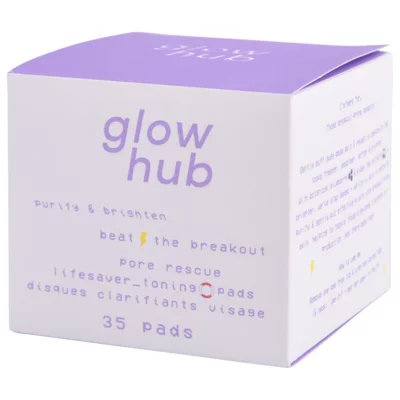 Toning Pads GLOW HUB Purify & Brighten 35/1