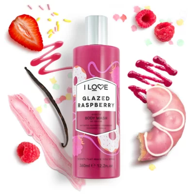 Body Wash I LOVE Glazed Raspberry