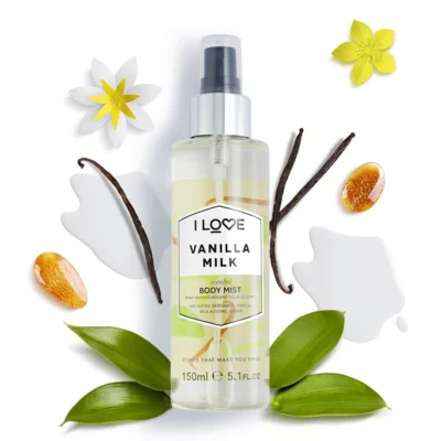 Body Mist I LOVE Vanilla Milk