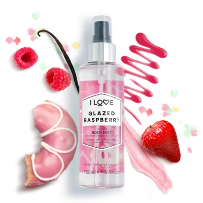 Body Mist I LOVE Glazed Raspberry
