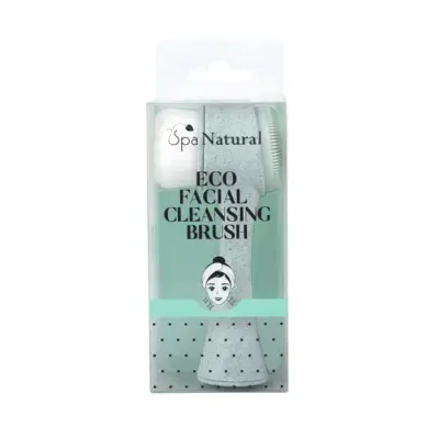 Cleansing Brush SPA NATURAL Eco Facial Green