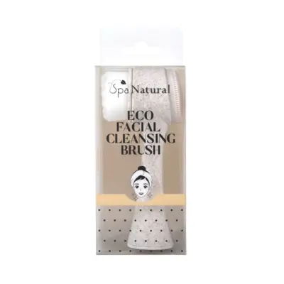 Cleansing Brush SPA NATURAL Eco Facial Beige
