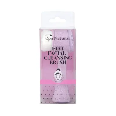 Cleansing Brush SPA NATURAL Eco Facial Purple