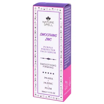 Smoothing Face Serum NATURE SPELL 3%AHA + 1%Zinc