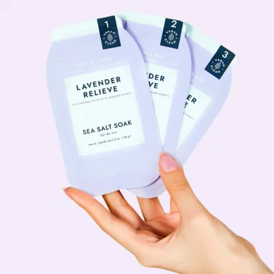 Pedi in a Box VOESH Lavender Relieve 3 Step
