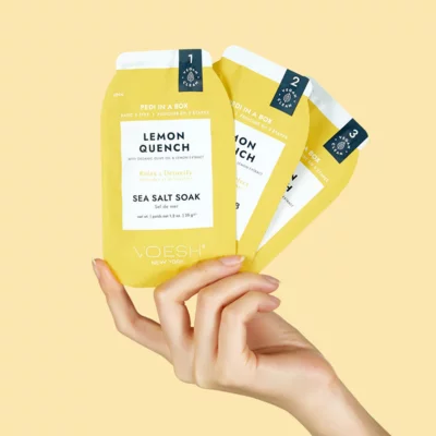 Pedi in a Box VOESH Lemon Quench 3 Step