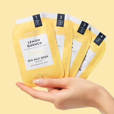 Pedi in a Box VOESH Lemon Quench 4 Step